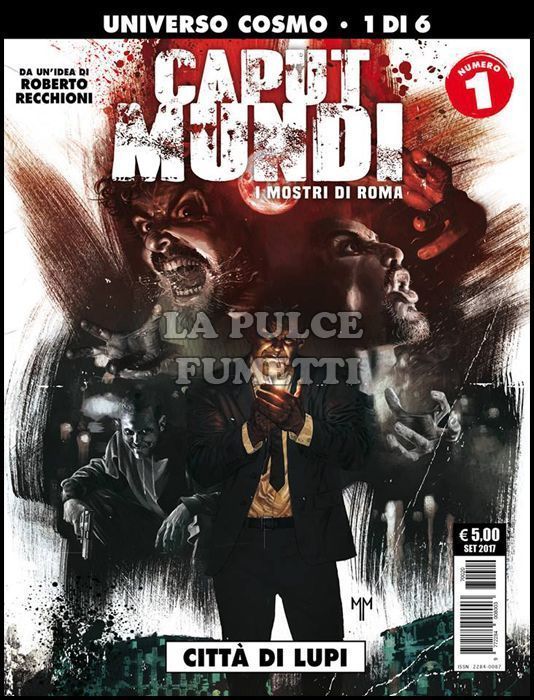 ALMANACCO COSMO # 18 - CAPUT MUNDI - I MOSTRI DI ROMA 1: CITTÀ DI LUPI - BROSSURATO